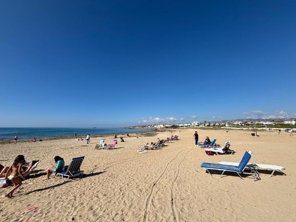 Paphos1B Seaside Orchid, Sea, Center公寓 外观 照片