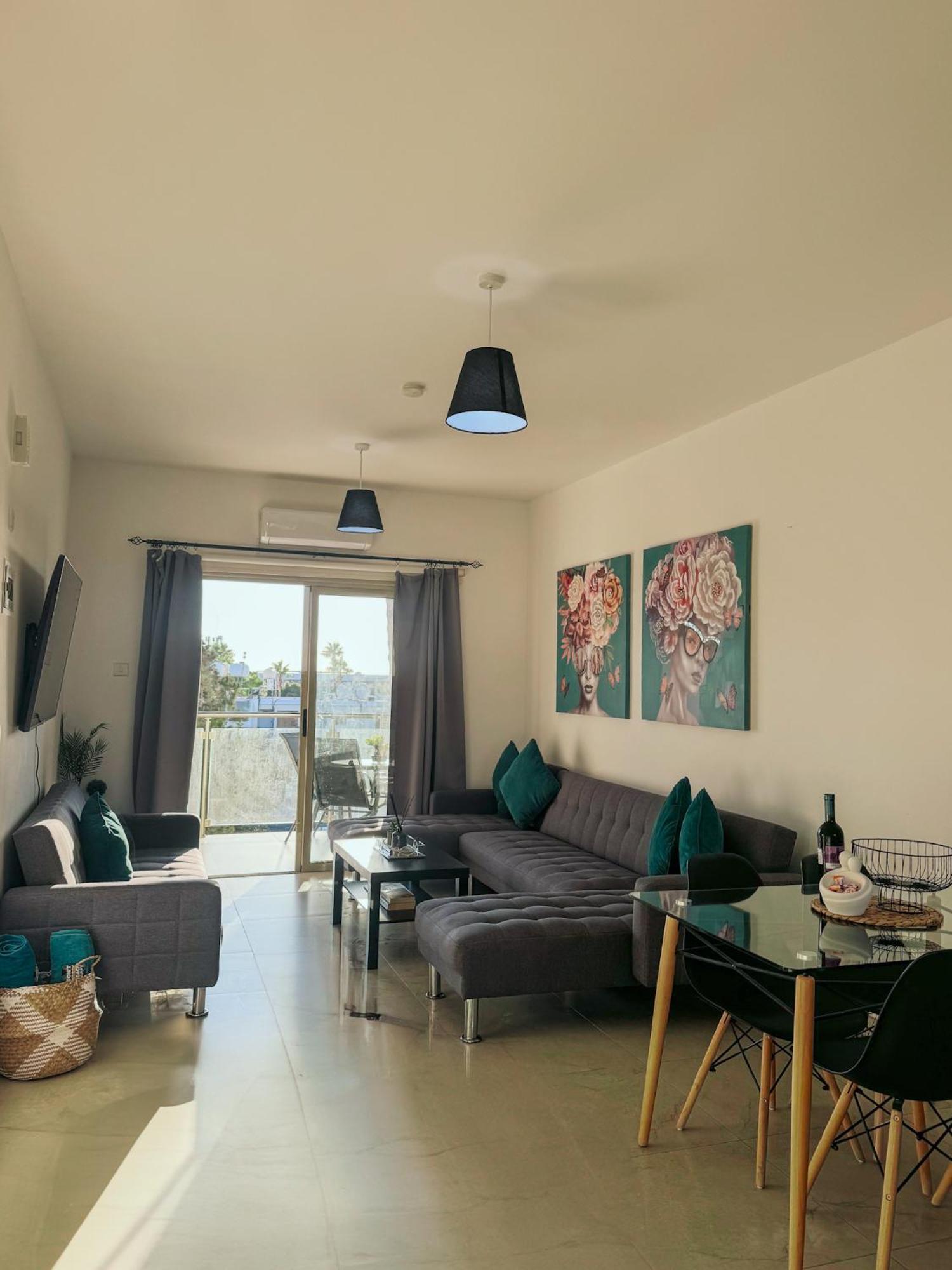 Paphos1B Seaside Orchid, Sea, Center公寓 外观 照片